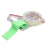 Orienteering Compass Luminous Versatile Sensitive Portable Backpacking Compass for Camping