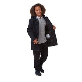 Montgomery Original Kids Classic Duffle Coat (Toggle Coat) (2-3, Navy)