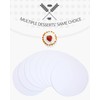 qiqee 40-Packs Cake Boards Round 10 Inch White Circles Rounds