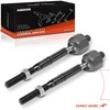 A-Premium 2 x Front Inner Tie Rod Ends, Compatible with
