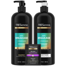 TRESemmé Shampoo & Conditioner, Anti-Breakage + Keratin Mask – Strengthening Products for Dry, Damaged Hair