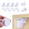 Magnetic Automatic Drawer Opening Prevention Safety Device (4-Set) Door Opening Prevention
