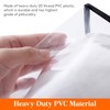 Lifewit Pack of 3 Transparent Plastic Storage Bags, 40 L