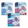 Febreze beach type bathroom air freshener (2 packs, 3 types, 1 choice) Subtle lavender scent that lasts 60 days