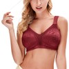 WingsLove Full Coverage Bras for Women Wirefree Non Padded Minimizer