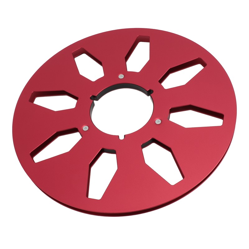 1/4 10.5 Inch Empty Tape Reel Professional 8 Holes Wind