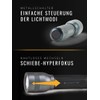 Suprabeam Q4 LED Flashlight 400 Lumens IPx4 Splash Waterproof Sliding