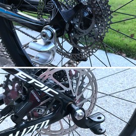 12MM Thru Axle Adapter for Bike Trailer Hitch 1.0 1.5 1.75 TP Compatible with 142-148 Hub Size Different Shalft Length for Choose (M12x 1.75 - 229mm (197))