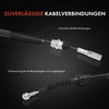 Frankberg Handbrake Cables Rear Disc Brake Compatible with Galaxy WGR