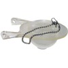 LASCO 04-2159 Replacement Toilet Flapper with Chain for 3-Inch Flush