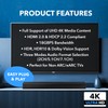 OREI eARC 4K 60Hz Dolby Atmos Audio Extractor Switch with