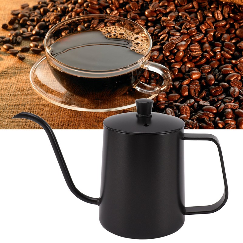 Small Pour Over Coffee Kettle Stainless Steel Precisely Control Coffee