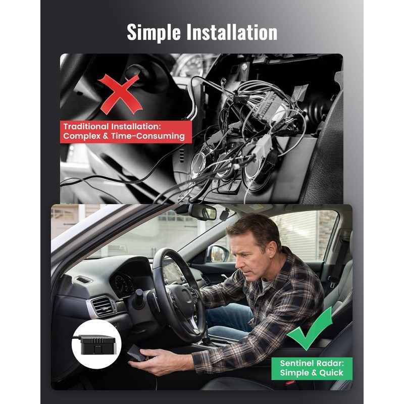 OBD2 Dash Cam Power Cable USB C, OBD to Type-C