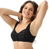 Daisy Bras for Women, Front Snap Closure Padded Bra for