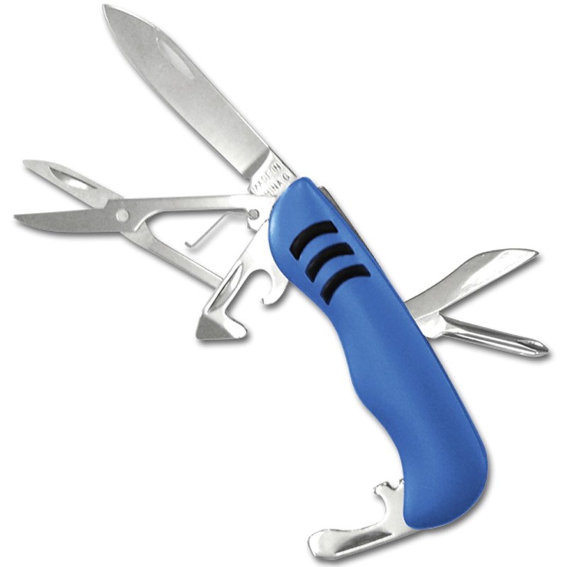 Mini 8 Toss Tool with Key Chain Blue