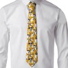 NiuKom Corgi Cool Yellow Ties for Men Cool Necktie Great