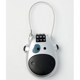 Bicycle Anti-Theft Combination Spring Wire Chain Lock (Silver) )DP61942 2ea