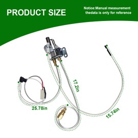 233-47845-05 Water Heater Pilot Assembly Compatible with Bradford White Water Heater,233-47845-05 Pilot Assembly Replace for 415-47845-05,233-47845-02A,233-47845-03