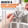 Stainless Steel Funnel Set for Bottle & Jar Filling –