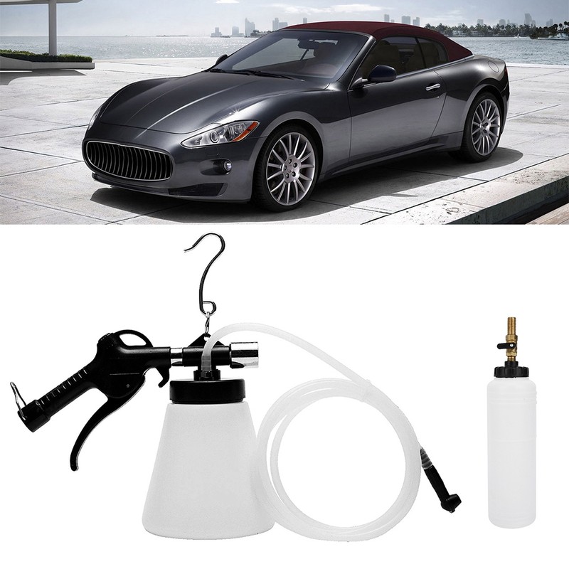 Pneumatic Car Universal Brake Fluid Bleeder Bleeding Tool Kit Oil