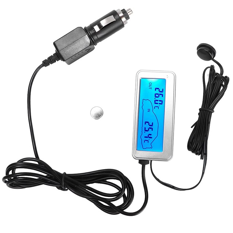 Car Thermometer Outside Car Thermometer Inside Outside Digital 12V Sports
