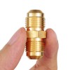 Breezliy 3/8" Male Flare x 3/8" Male Flare Connector Gas