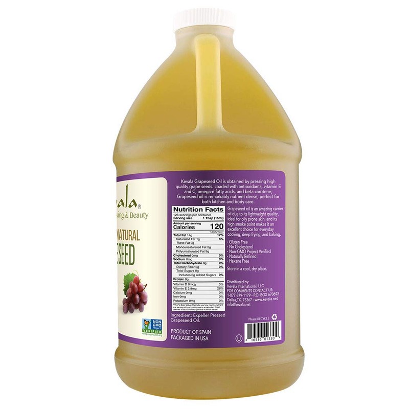 Kevala Grapeseed Oil – Vitamin E Oil – Body Oil