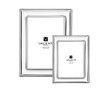 VALENTI & CO. Cornice Portafoto 13x18 cm in Argento Lucido,