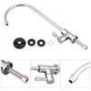 1/4" Grifo de fregadero de cocina, Grifo de cuello de
