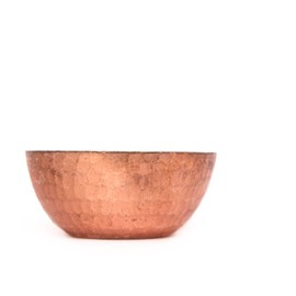 De Kulture Works Handmade Pure Copper Candle Bowl Votive T Light Holder Set of 3-2.5X1 DH (Inches) (Brown)