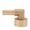 90 Degree Elbow Brass Hose Connector Hose Nozzle Coupling Barb