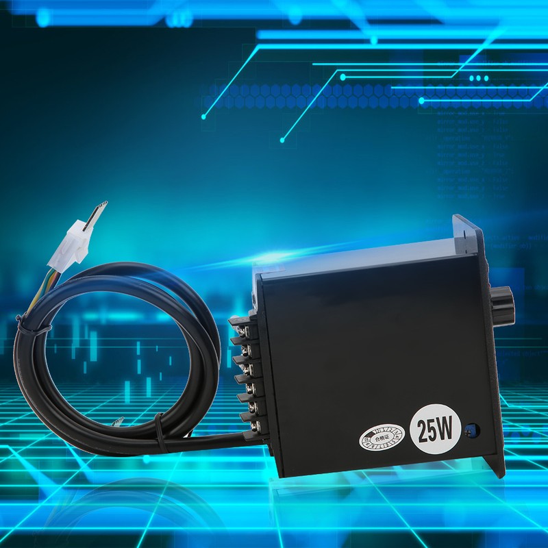 BERM Motor Speed Regulator with Potentiometer Threaded Knob 3.96 Interface
