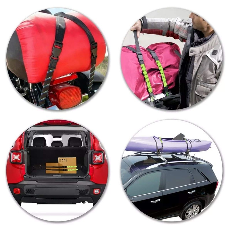 ROK Straps ROK050 Motorcycle Adjustable Luggage Strap 25mm - 18"-