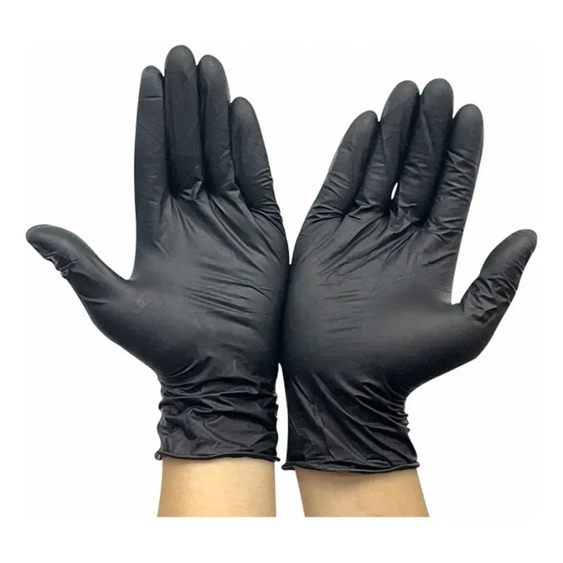 Zz, Guantes Nitrilo 100pcs Sin Látex, Sin Polvo, L