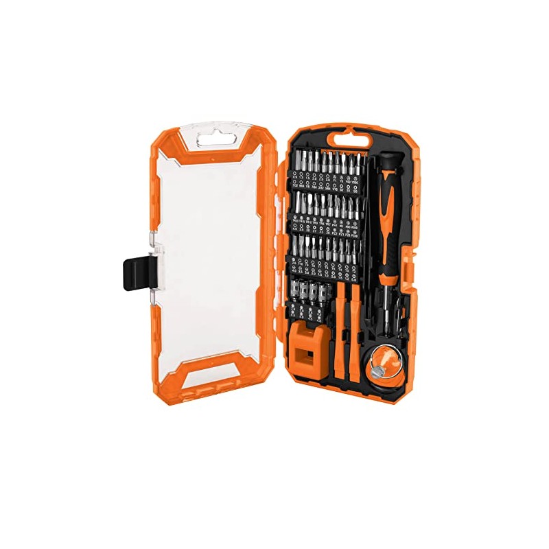 Truper JGO-TEL-77, Juego p/reparación de celulares y disp. electrónicos,77 pzas