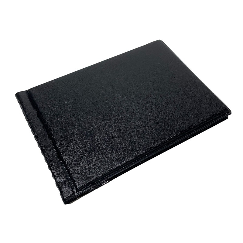 Janrax 20 Pocket Black Name Business Card Holder
