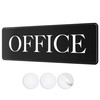 ASSURED SIGNS Office Door Sign - 9" by 3" -