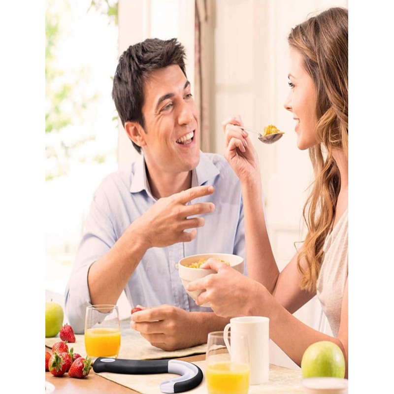 Luvilly Easy Open Ring Pull Can Opener Jar Openers No-Slip