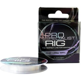LAZER LINE Monofilament Fishing Line 100 m Diameter 0.147 mm Test 1.95 kg - Transparent Leader Line for Pike Zander Perch Trout Carp Rig - Monofilament Fishing Tendon - Nylon Thread Leader - Fishing