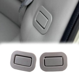 Bayyee 1 Pair Rear Seat Recliner Button for 2009 2010 2011 2012 2013 Subaru Forester Right And Left Side Light Gray 64328AG001/11
