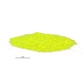 Metal Flakes Neon Yellow Size S (Small)