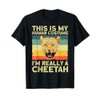 Funny Cheetah Art For Men Women Cheetah Leopard Safari Lover