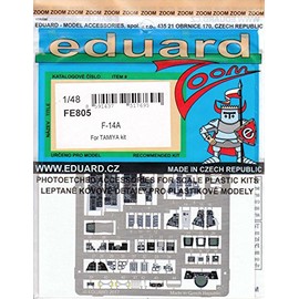 Eduard Photoetch (Zoom) 1:48 - F-14A Tomcat (Tamiya)