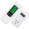 Wireless Thermostat Outlet Temperature Auto Detection LCD Backlit Temperature Controller