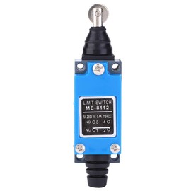 Roller Lever Arm Momentary Limit Switch, Limit Switch, ME-8112 Micro switch 250V 5A Roller Mini Limit Switch for Motion Control 11 x 2.7 x 2.4cm