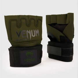 Venum Men's Kontact Gel Glove Wraps, Khaki/Black, S