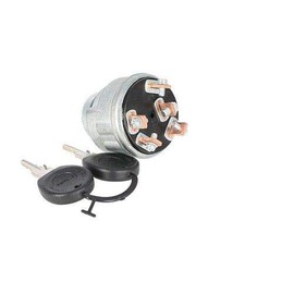 Ignition Key Switch Compatible with Ford 1600 1710 1210 1300 1700 2110 1100 1510 1910 1200 1000 1110 1500 1900 1310 Shibaura Allis Chalmers 5030 6140 5020 Deutz Allis Massey Ferguson 1030 210 205 220