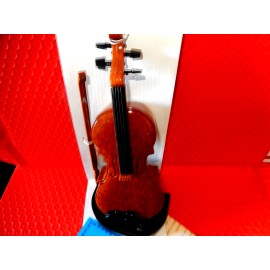 Unbranded MAGIC STRING Violin with bow  Play string 8 SONG music, 2-AA batteries,