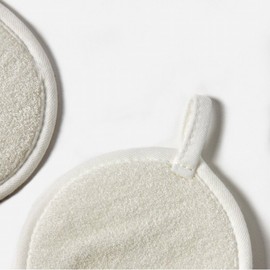 JAJU Ocean Exfoliating Puff, White White_FRFR / 자주 JAJU 오션 각질 제거 퍼프, 화이트화이트_FRFR