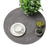 Hoshen Round Cotton Yarn Placemats, Soup Plates, Coasters, Heat Insulation